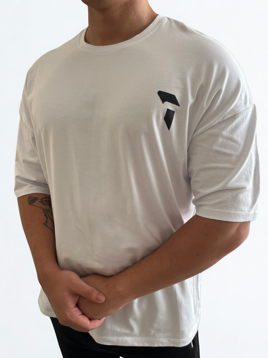 Star Stuff Oversize Beyaz T-Shirt