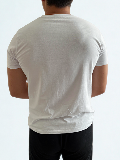 Slim Fit Basic Beyaz T-Shirt