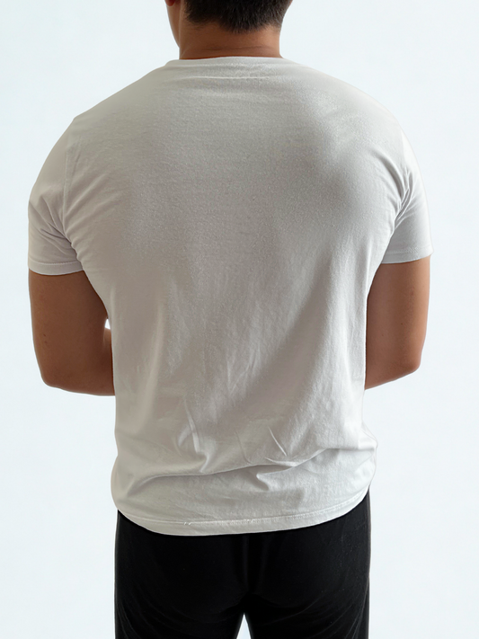 Slim Fit Basic Beyaz T-Shirt